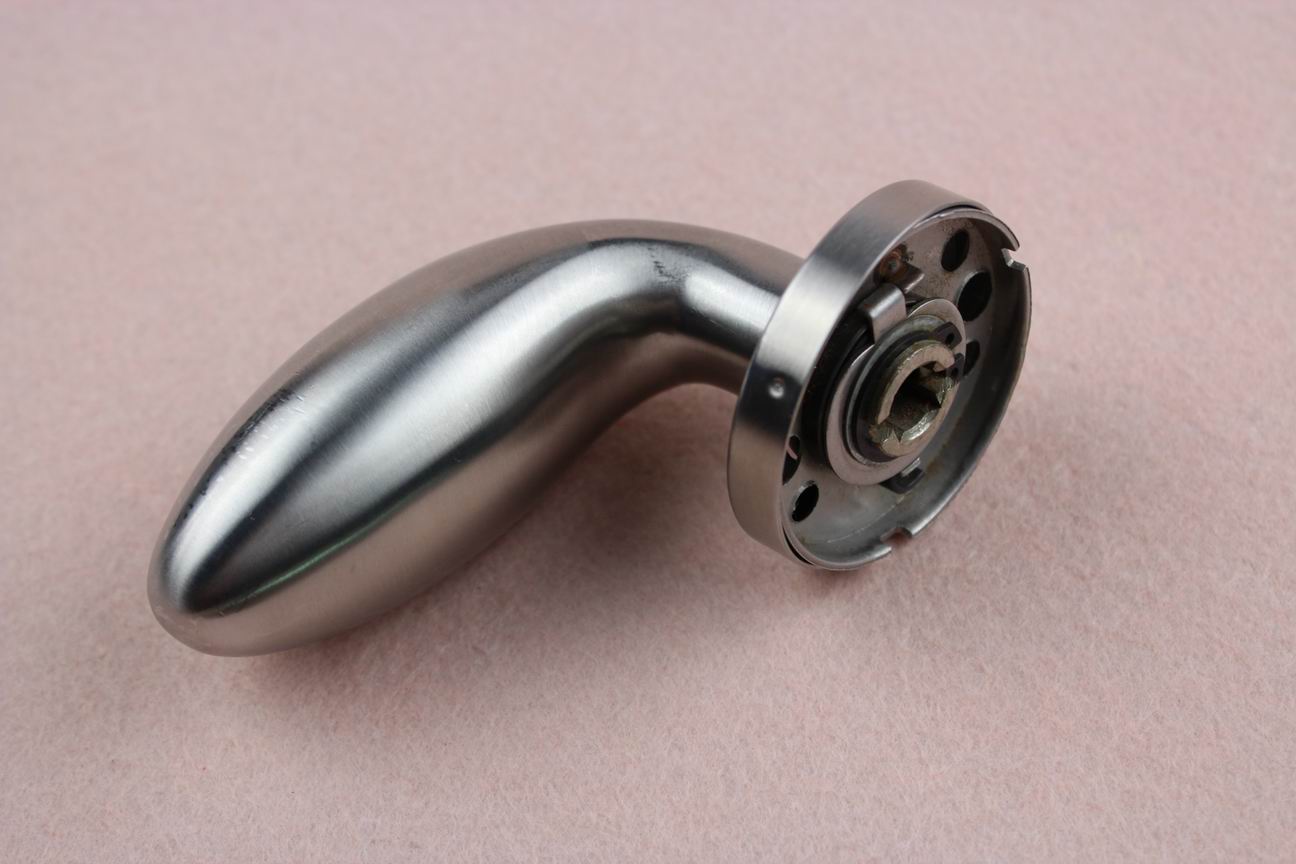 Modern door handle with knob with high quality stainless steel for wooden door