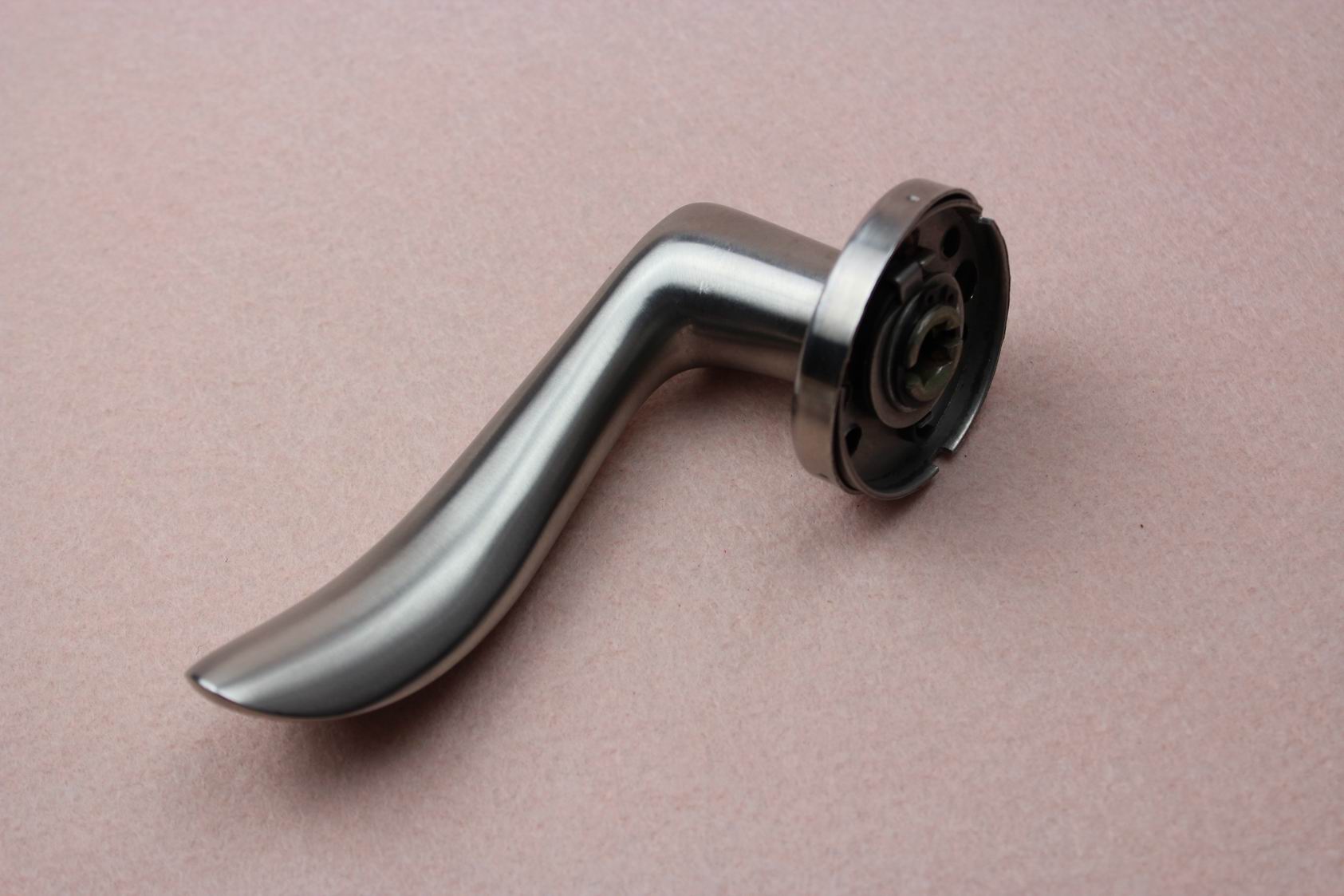 High Quality Polish Solid Stainless Steel Lever Door Handle Made in China