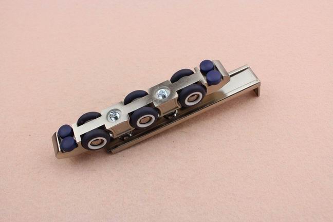 new design double row sliding hanging roller for wooden door