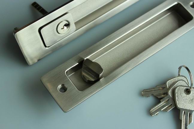 sliding door hook lock